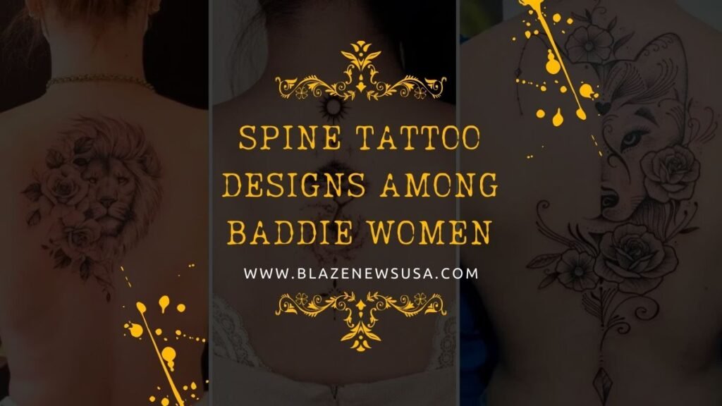 Spine Tattoo Designs Among Baddie Womeng